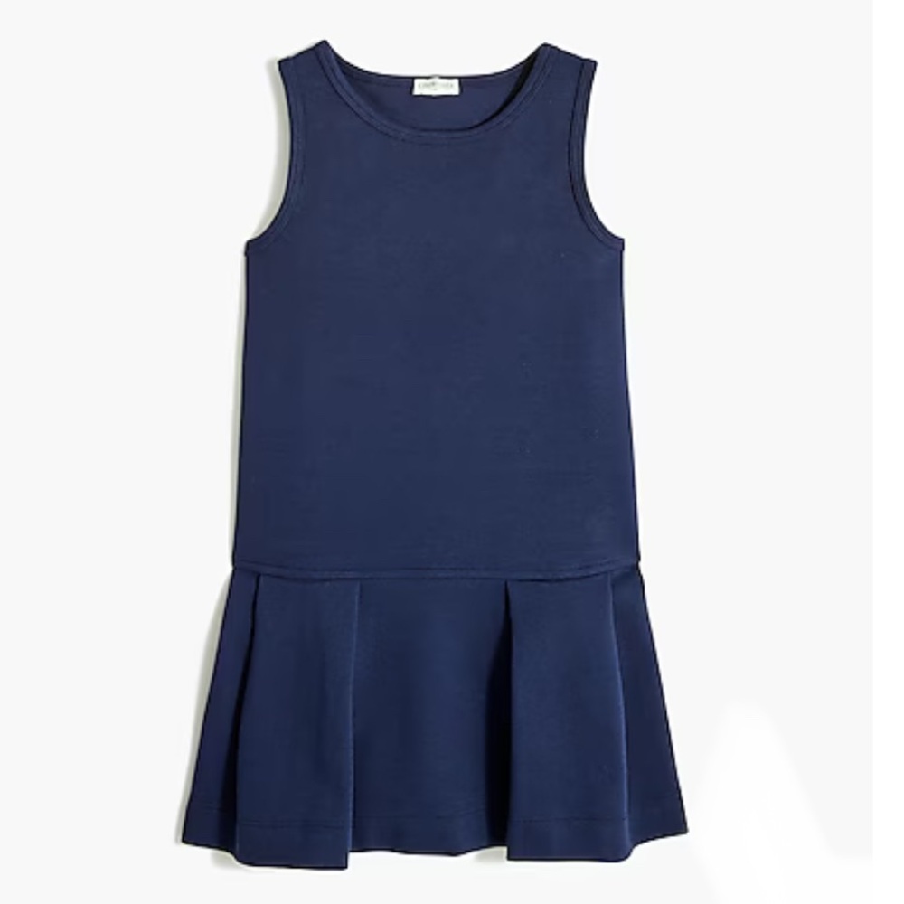 J. Crew Girls Navy Blues Uniform Ponte Dress, Size 8